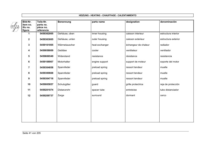 WEIDEMANN 1504 DM Wheel Loader Parts Catalog - Image 19
