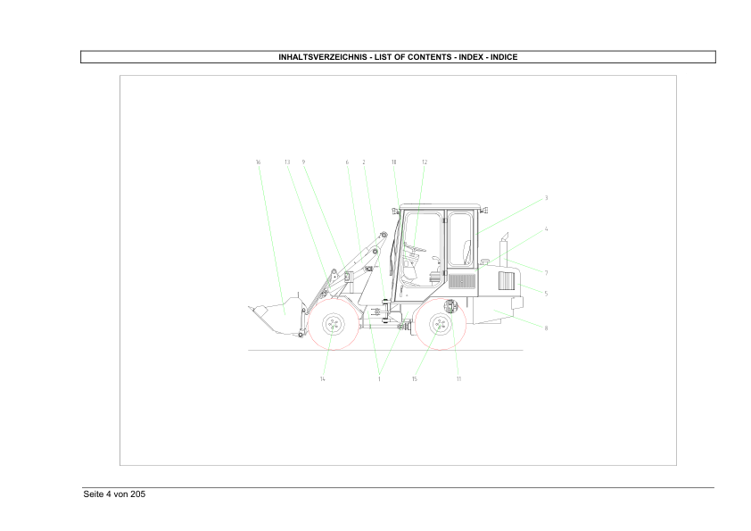 WEIDEMANN 1504 DM Wheel Loader Parts Catalog - Image 10