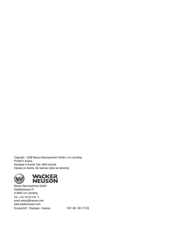 Wacker Neuson 1001-AB Dumper Parts Catalog SN from AB10001H v2.1 - Image 14