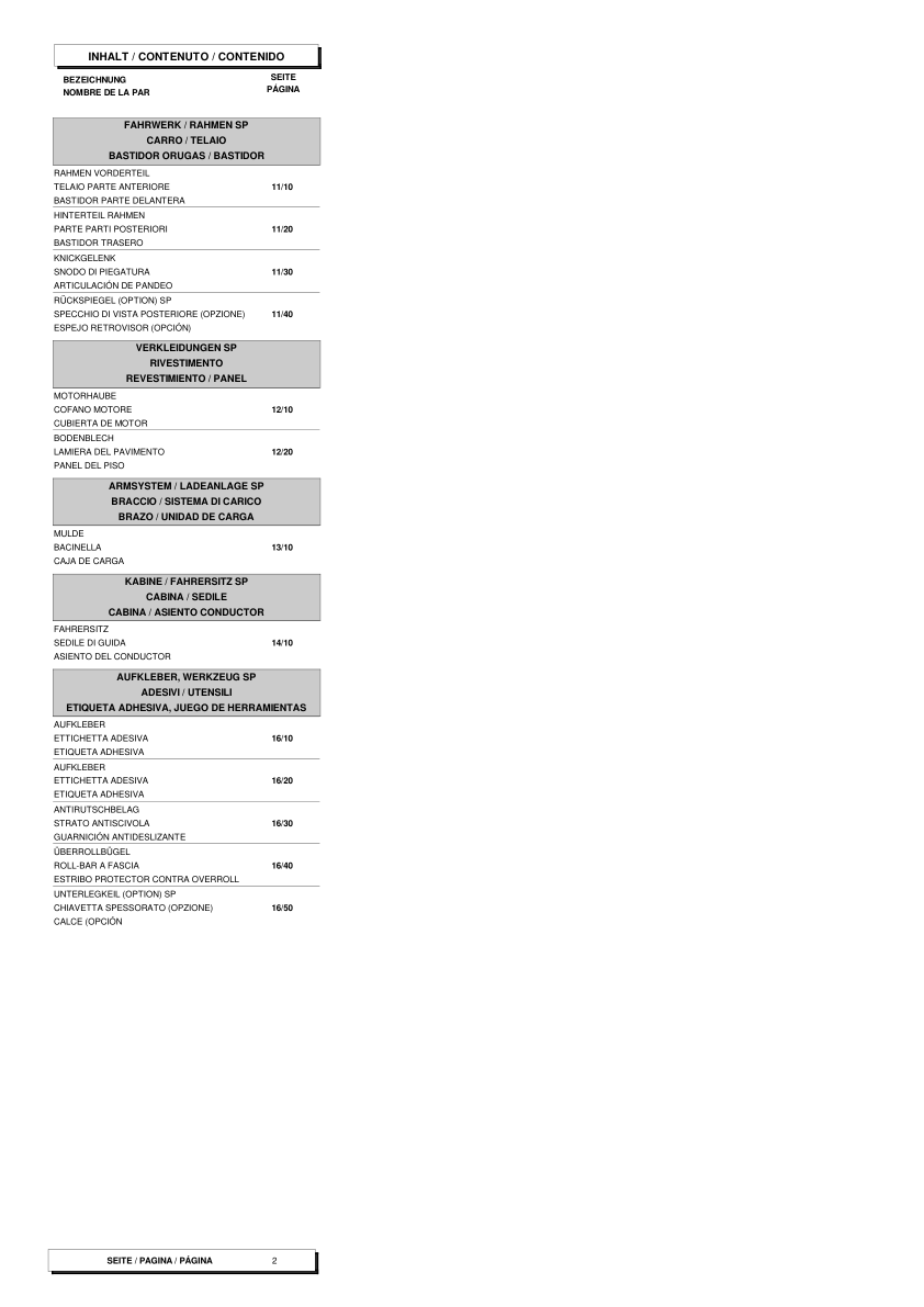 Wacker Neuson 1001-AB Dumper Parts Catalog SN from AB10001H v2.1 - Image 4
