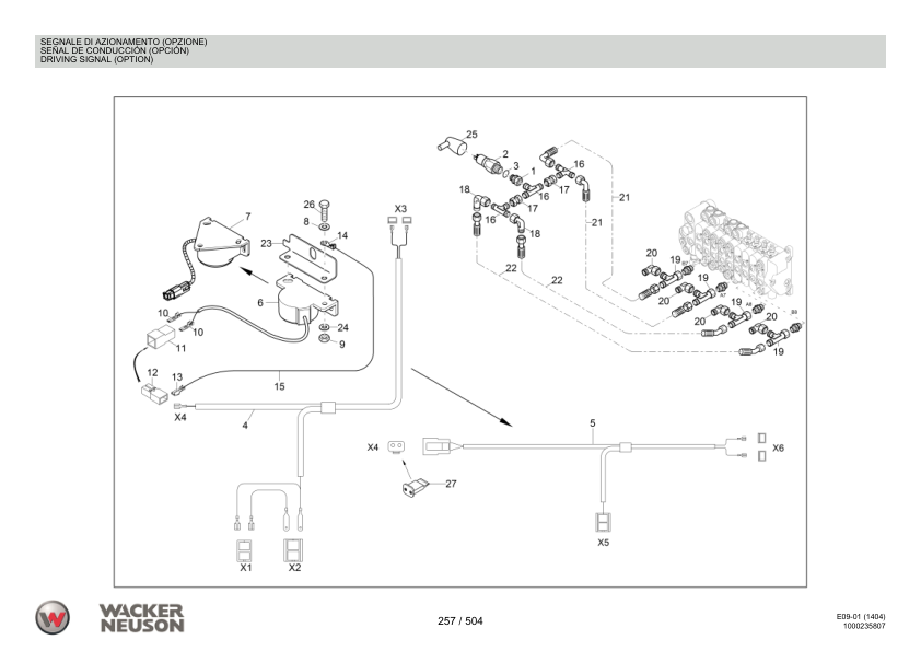 Wacker Neuson 1404 Excavator Parts Catalog SN from AF00761 00160 v8.7 - Image 18