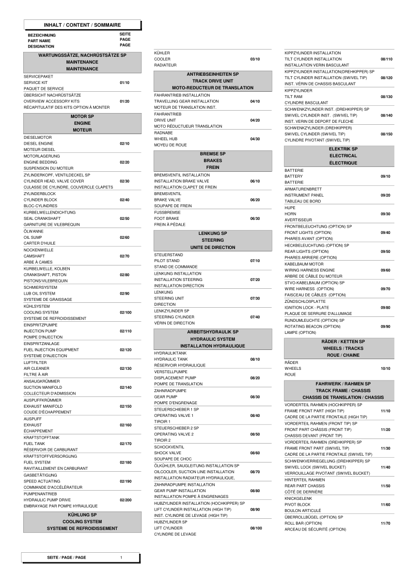 Wacker Neuson 1601 Dumper Parts Catalog - Image 11