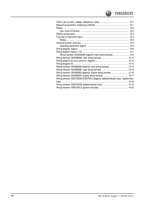 Wacker Neuson 2001 Dumper Service Manual v1.0 - Image 7