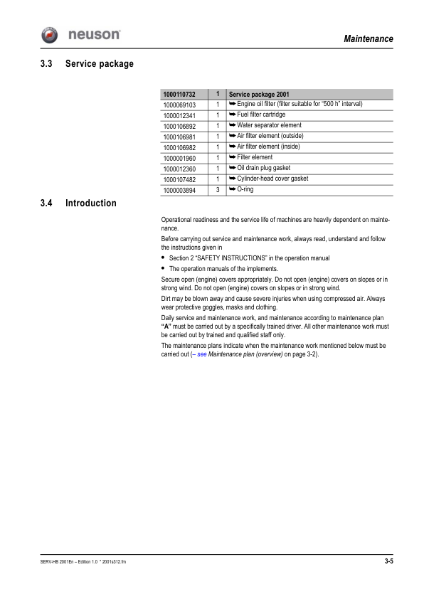 Wacker Neuson 2001 Dumper Service Manual v1.0 - Image 11