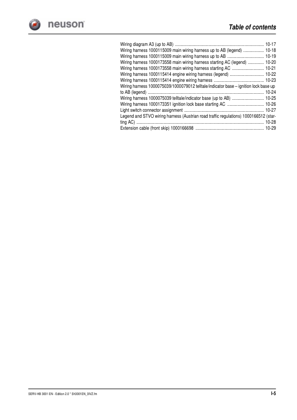 Wacker Neuson 3001 Dumper Service Manual v2.0 - Image 8