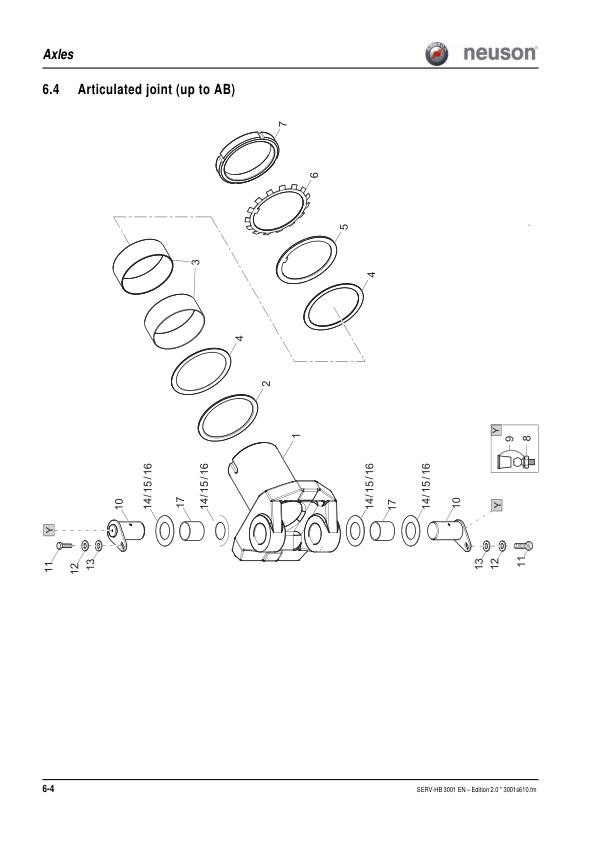Wacker Neuson 3001 Dumper Service Manual v2.0 - Image 11
