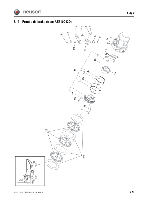 Wacker Neuson 3001 Dumper Service Manual v2.0 - Image 12