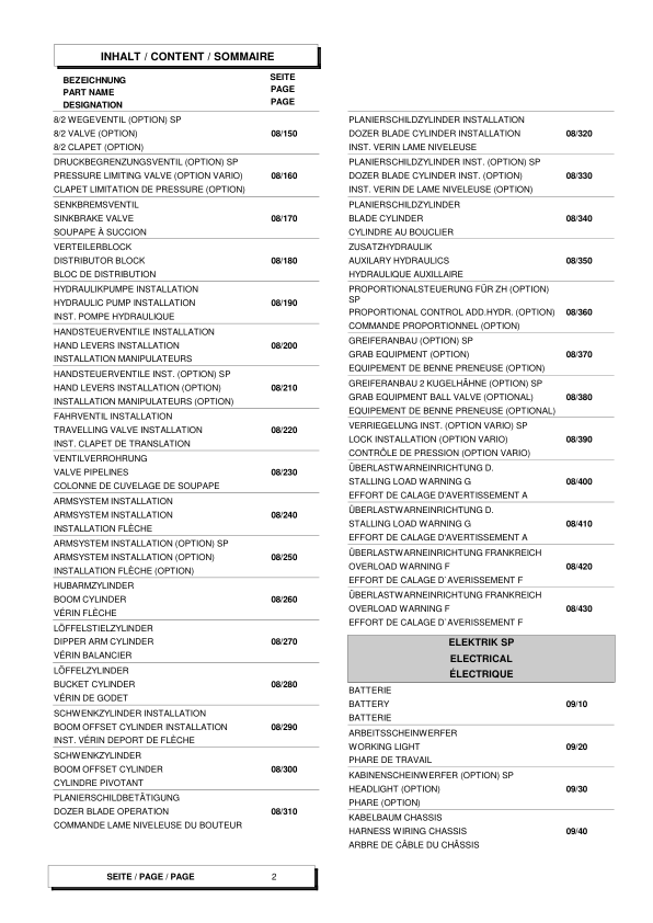 Wacker Neuson 3503 EPA3 Crawler Excavator Parts Catalog SN from AG00593 v2.8 - Image 4