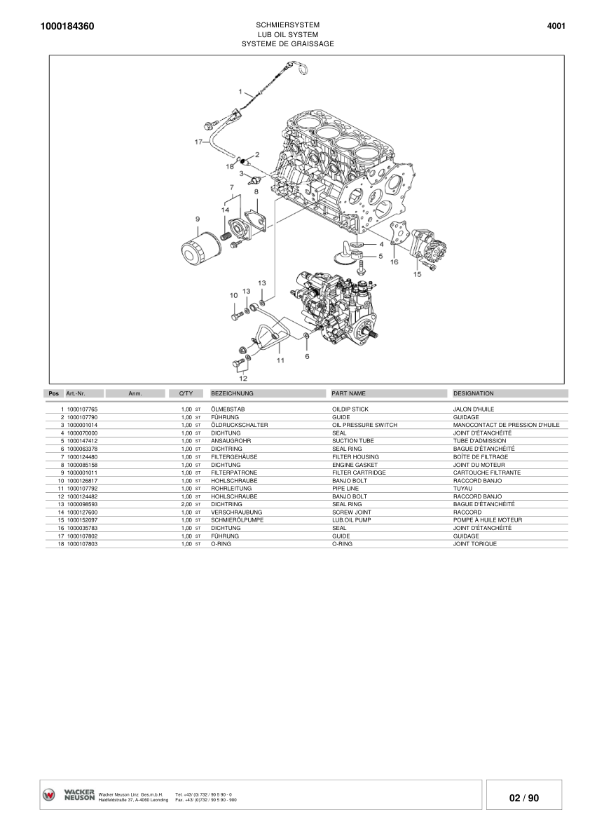 Wacker Neuson 4001 Dumper Parts Catalog SN from AB41192 AC35493 EA01303 v2.9 - Image 10