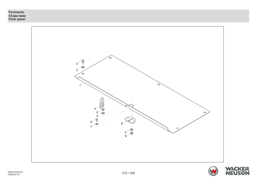 Wacker Neuson DW40 Dumper Parts Catalog SN from WNCD2503APAL00161 v1.2 - Image 20