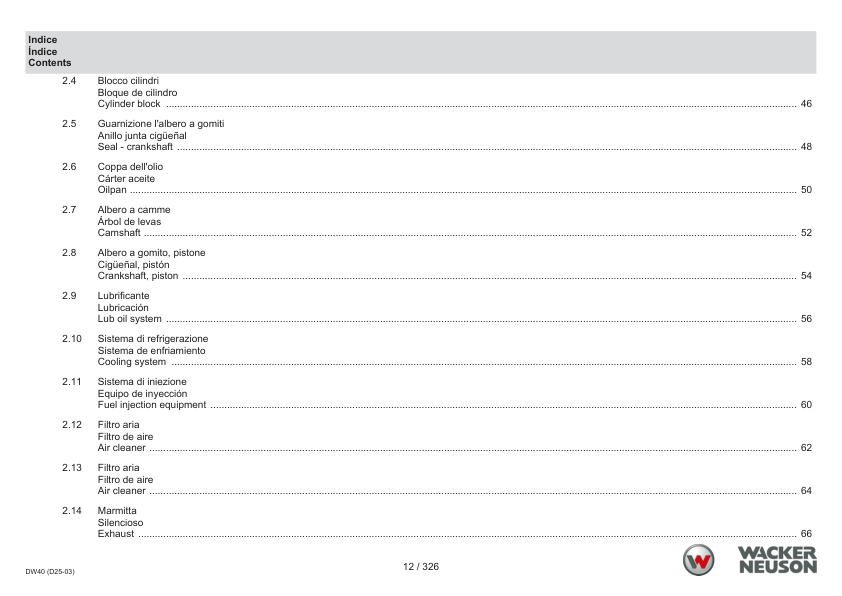 Wacker Neuson DW40 Dumper Parts Catalog SN from WNCD2503APAL00161 v1.2 - Image 5