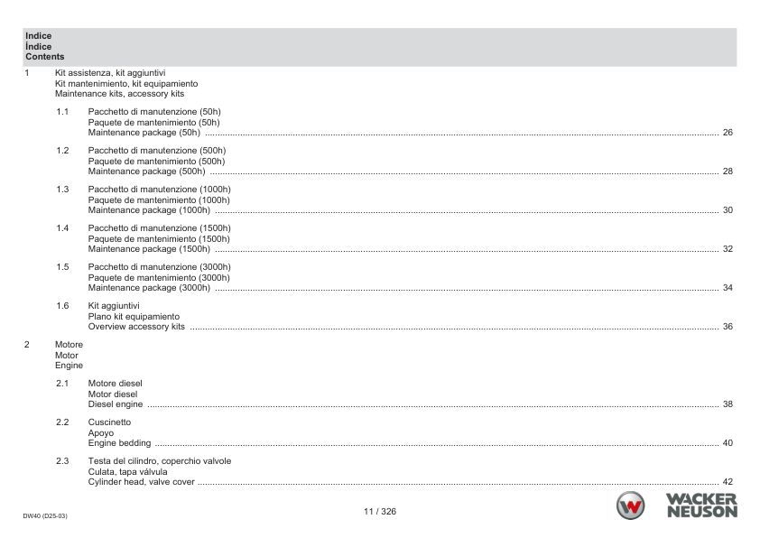 Wacker Neuson DW40 Dumper Parts Catalog SN from WNCD2503APAL00161 v1.2 - Image 4