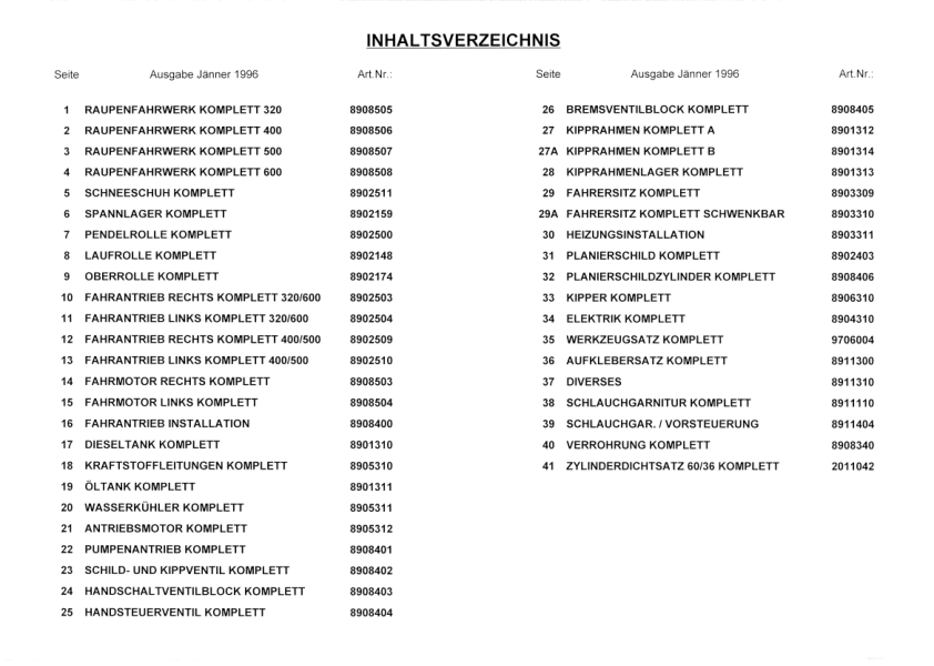 Wacker Neuson RK20S Dumper Parts Catalog - Image 3