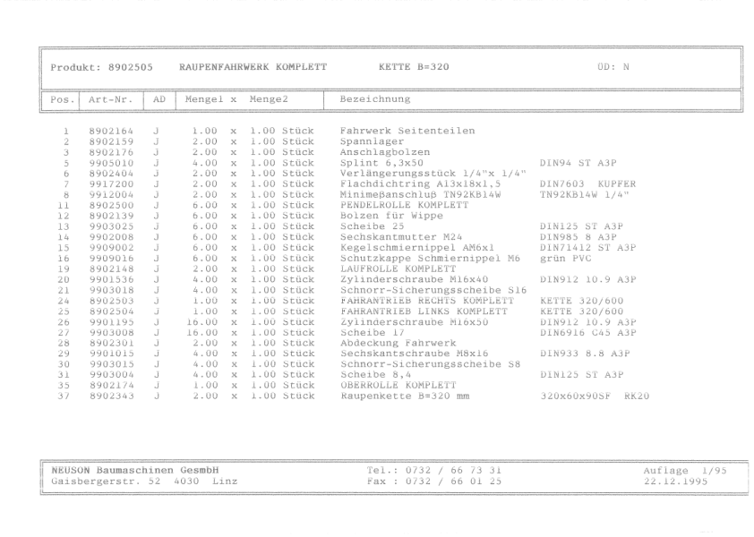 Wacker Neuson RK20S Dumper Parts Catalog - Image 5