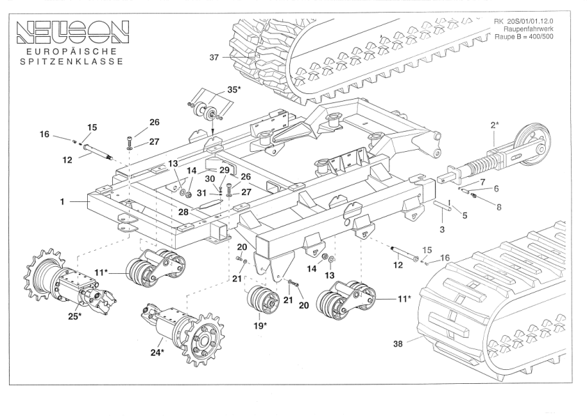 Wacker Neuson RK20S Dumper Parts Catalog - Image 8