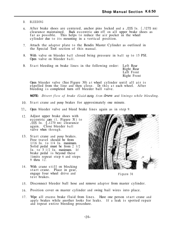 Komatsu 150A FA Crane Workshop Manual SN 09695-10827 - Image 20