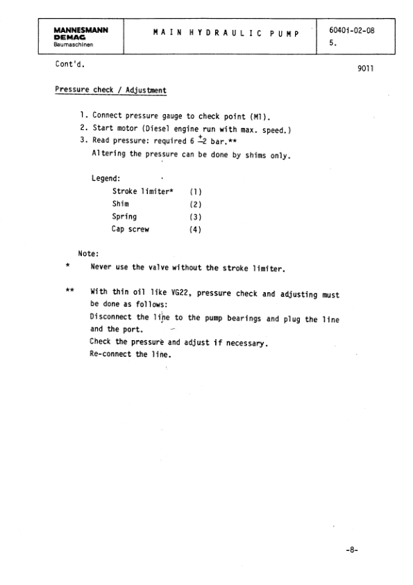 Komatsu 36 Mining Shovel Excavator Workshop Manual SN and UP - Image 14