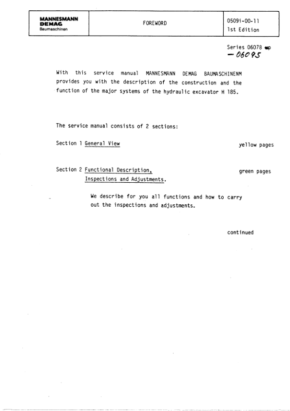 Komatsu 36 Mining Shovel Excavator Workshop Manual SN and UP - Image 6