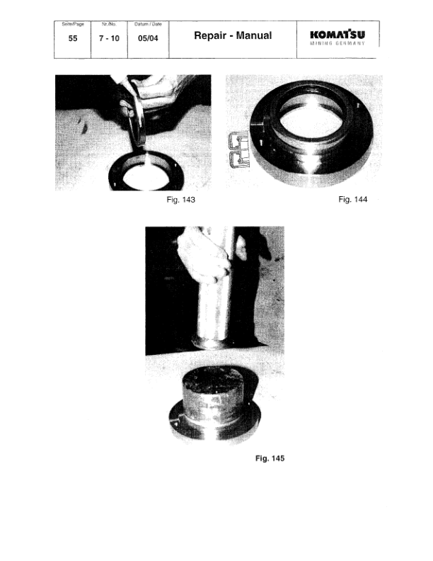 Komatsu ALL Mining Shovel Excavator Repair Manual - Image 16