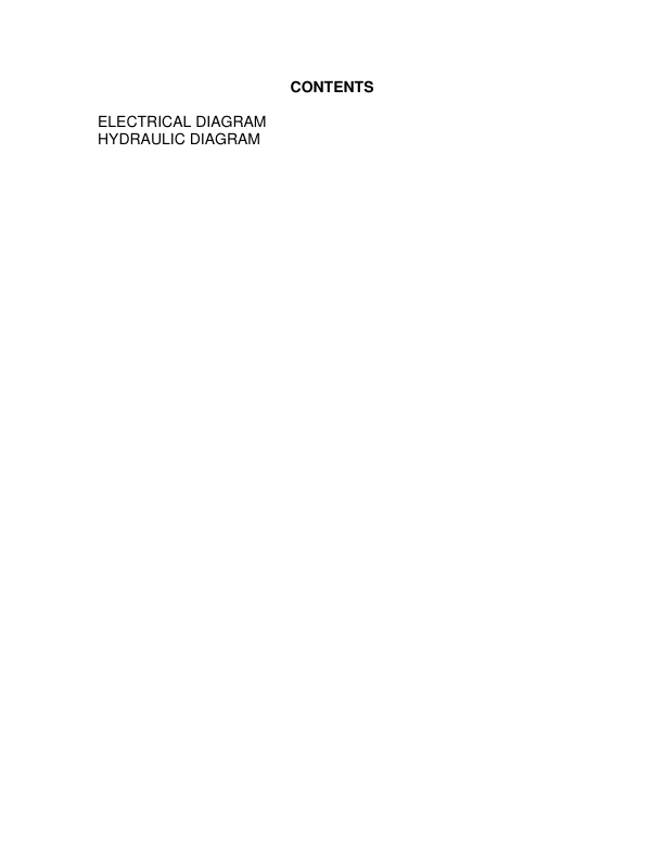 Komatsu H185S Mining Shovel Excavator Electrical and Hydraulic Diagrams SN 06108 and UP - Image 5