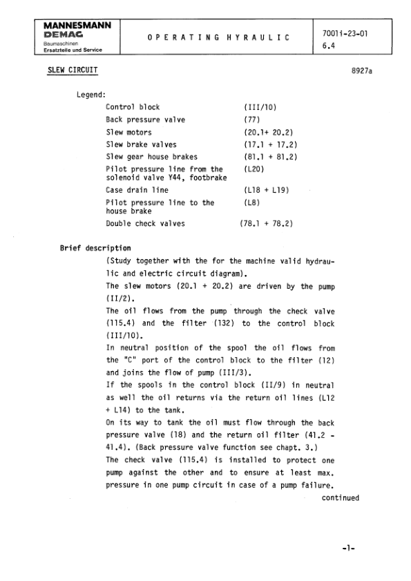 Komatsu H285S Mining Shovel Excavator Hydraulic Service Manual Manual SN 78115 and UP - Image 10