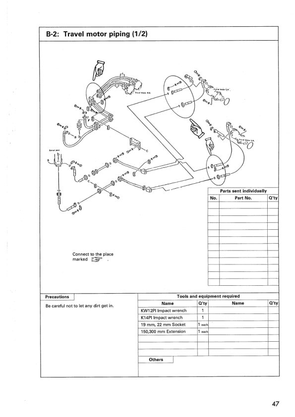 Komatsu PC1600-1 Mining Shovel Excavator Field Assembly Manual SN 10001 and UP - Image 20
