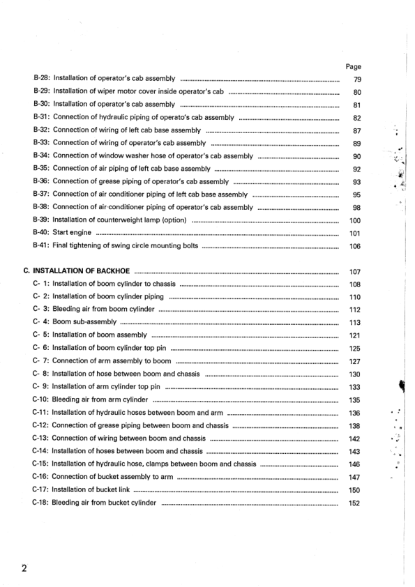 Komatsu PC1600-1 Mining Shovel Excavator Field Assembly Manual SN 10001 and UP - Image 7
