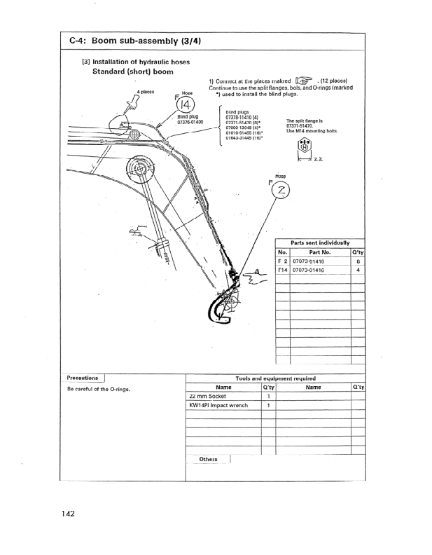 Komatsu PC1800-6 Mining Shovel Excavator Field Assembly Manual SN 10001 and UP - Image 15