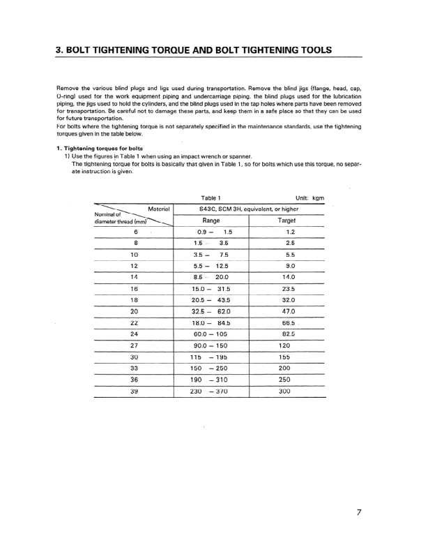 Komatsu PC1800-6 Mining Shovel Excavator Field Assembly Manual SN 10001 and UP - Image 11