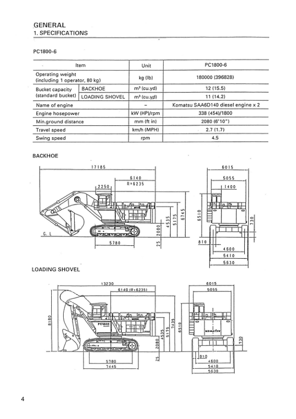 Komatsu PC1800-6 Mining Shovel Excavator Field Assembly Manual SN 10011 11002 and UP - Image 9