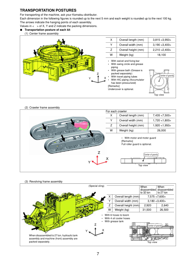 Komatsu PC2000-8 Mining Shovel Excavator Field Assembly Manual SN 20001 and UP - Image 5