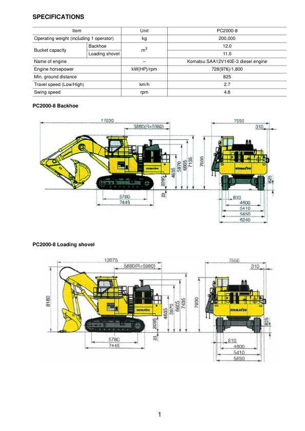 Komatsu PC2000-8 Mining Shovel Excavator Field Assembly Manual SN 20001 and UP - Image 10