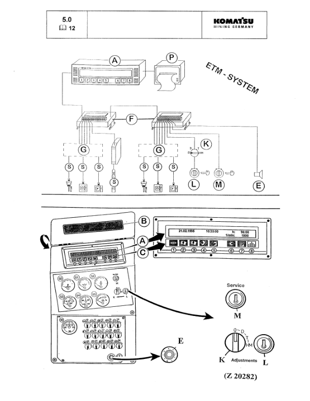 Komatsu PC3000-1 Mining Shovel Excavator Workshop Manual SN 6171 and UP - Image 21