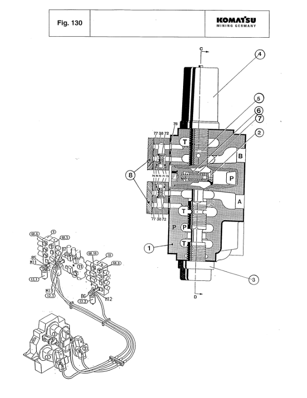 Komatsu PC3000-1 Mining Shovel Excavator Workshop Manual SN 6171 and UP - Image 18
