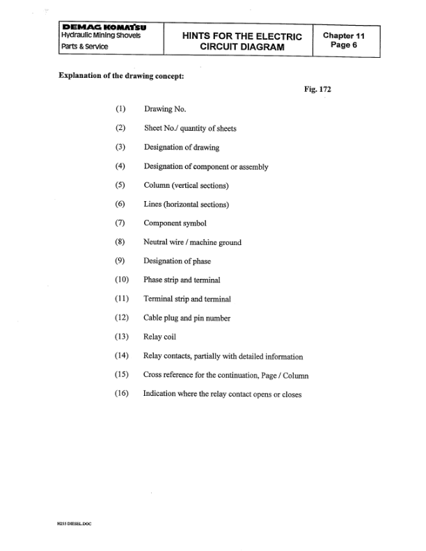Komatsu PC3000-1 Mining Shovel Excavator Workshop Manual SN 6171 and UP - Image 20