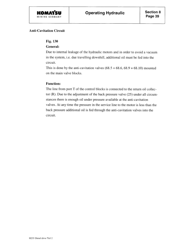 Komatsu PC3000-1 Mining Shovel Excavator Workshop Manual SN 6174 and UP - Image 19