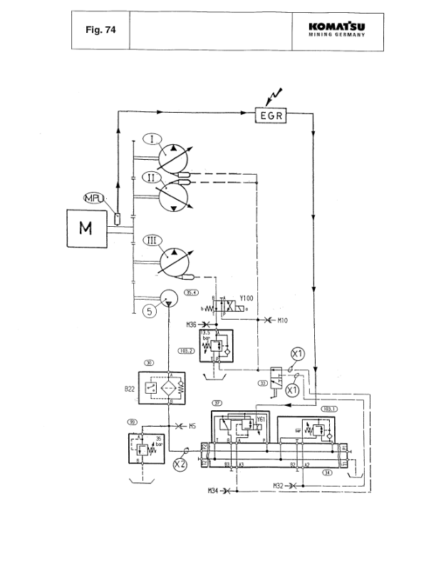 Komatsu PC3000-1 Mining Shovel Excavator Workshop Manual SN 6174 and UP - Image 16