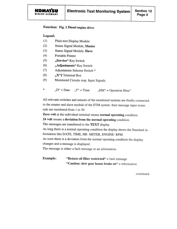 Komatsu PC3000-1 Mining Shovel Excavator Workshop Manual SN 6182 and UP - Image 17