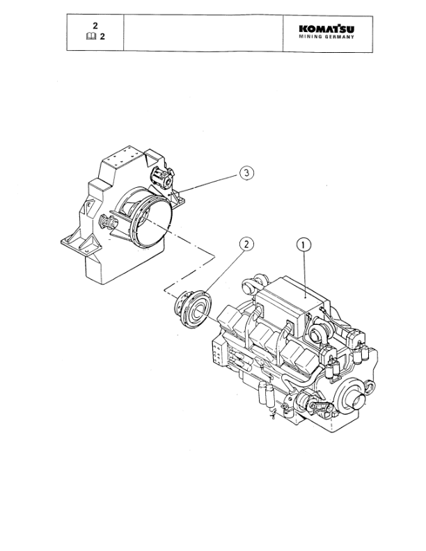 Komatsu PC3000-1 Mining Shovel Excavator Workshop Manual SN 6182 and UP - Image 14
