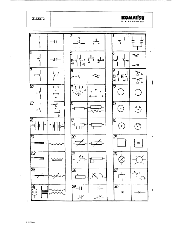 Komatsu PC3000-1 Mining Shovel Excavator Workshop Manual SN 6194 and UP - Image 19