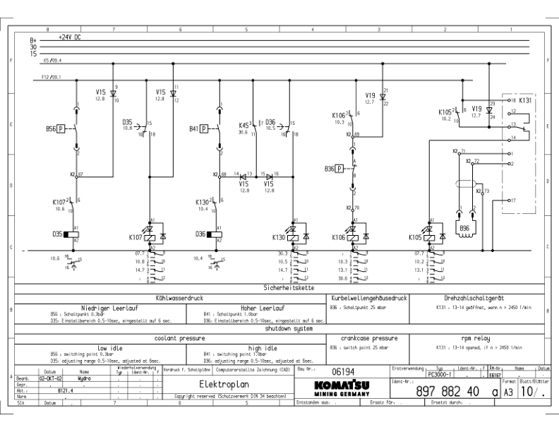Komatsu PC3000-1 Mining Shovel Excavator Workshop Manual SN 6194 and UP - Image 20