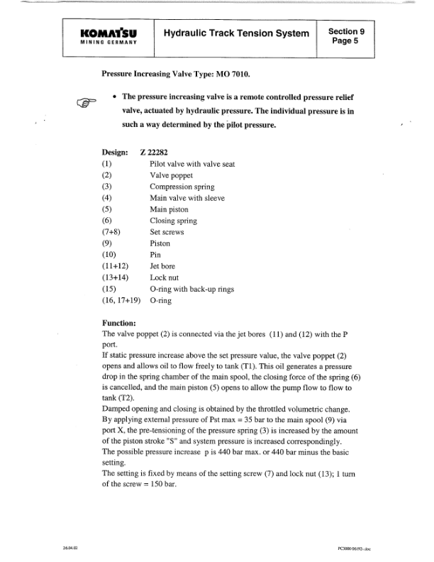 Komatsu PC3000-1 Mining Shovel Excavator Workshop Manual SN 6194 and UP - Image 18