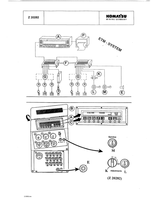 Komatsu PC3000-1 Mining Shovel Excavator Workshop Manual SN 6199 and UP - Image 21