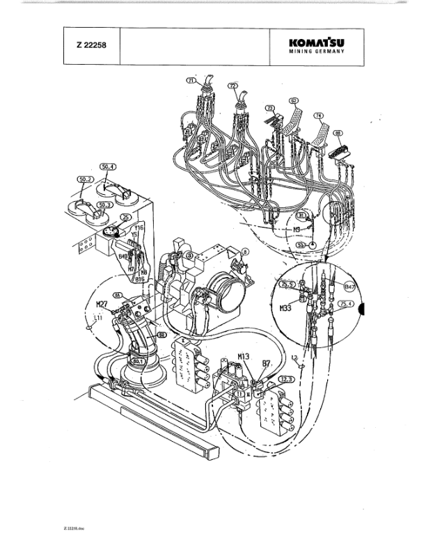 Komatsu PC3000-1 Mining Shovel Excavator Workshop Manual SN 6199 and UP - Image 15