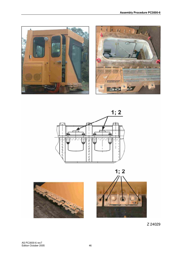 Komatsu PC3000-6 Mining Shovel Excavator Field Assembly Manual - Image 9