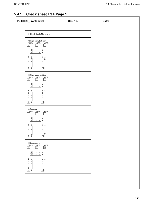 Komatsu PC3000-6 Mining Shovel Excavator Workshop Manual SN 06208 46151 and UP - Image 12