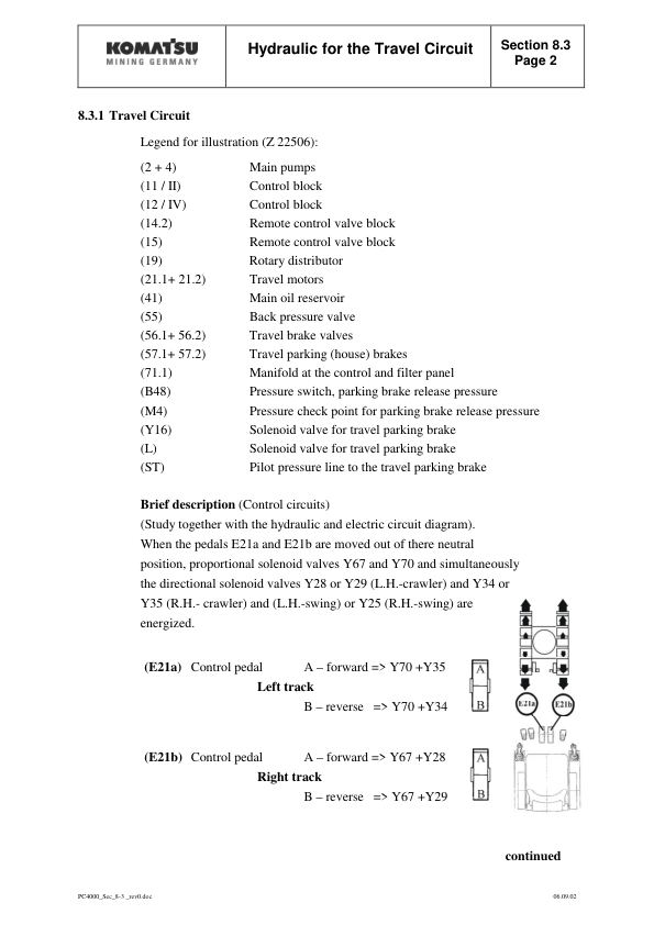 Komatsu PC4000-6 Mining Shovel Excavator Workshop Manual SN 08152 to 08175 - Image 19