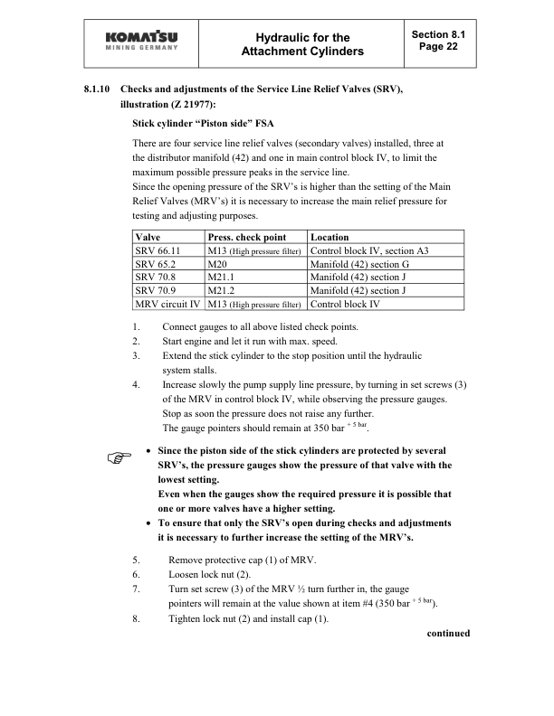 Komatsu PC4000-6 Mining Shovel Excavator Workshop Manual SN 8152 and UP - Image 17