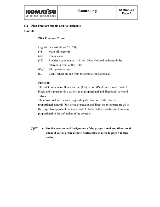 Komatsu PC4000-6 Mining Shovel Excavator Workshop Manual SN 8155 and UP - Image 13