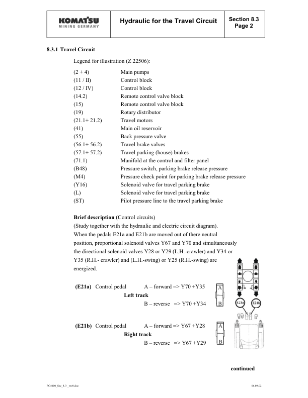 Komatsu PC4000-6 Mining Shovel Excavator Workshop Manual SN 8155 and UP - Image 16